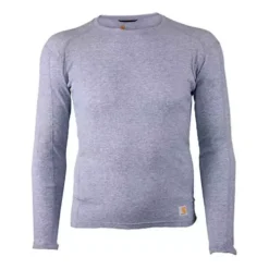 Men's Carhartt Base Force 100% Cotton Midweight Base Layer Crewneck Top