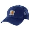 'Carhartt' Men's Adjustable Canvas Mesh-Back Cap - Scout Blue 2 'Carhartt' Men's Adjustable Canvas Mesh-Back Cap - Scout Blue -Carhartt 100286 SCU MS22 2 1024x1024@2x