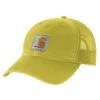 'Carhartt' Men's Adjustable Canvas Mesh-Back Cap - Warm Olive -Carhartt 100286 Y07 MS22 1024x1024@2x