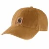 'Carhartt' Men's Adjustable Canvas Cap - Carhartt Brown 2 'Carhartt' Men's Adjustable Canvas Cap - Carhartt Brown -Carhartt 100289 211 MS20 1024x1024@2x