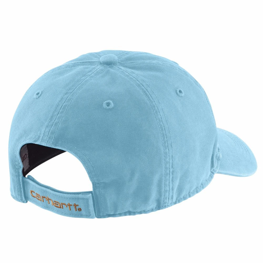 'Carhartt' Men's Adjustable Canvas Cap - Powder Blue 'Carhartt' Men's Adjustable Canvas Cap - Powder Blue -Carhartt