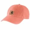 'Carhartt' Men's Adjustable Canvas Cap - Hibiscus -Carhartt 100289 P18 MS22 1024x1024@2x