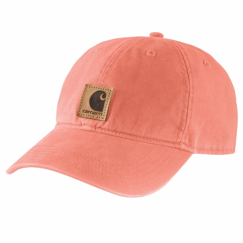 'Carhartt' Men's Adjustable Canvas Cap - Hibiscus 'Carhartt' Men's Adjustable Canvas Cap - Hibiscus -Carhartt