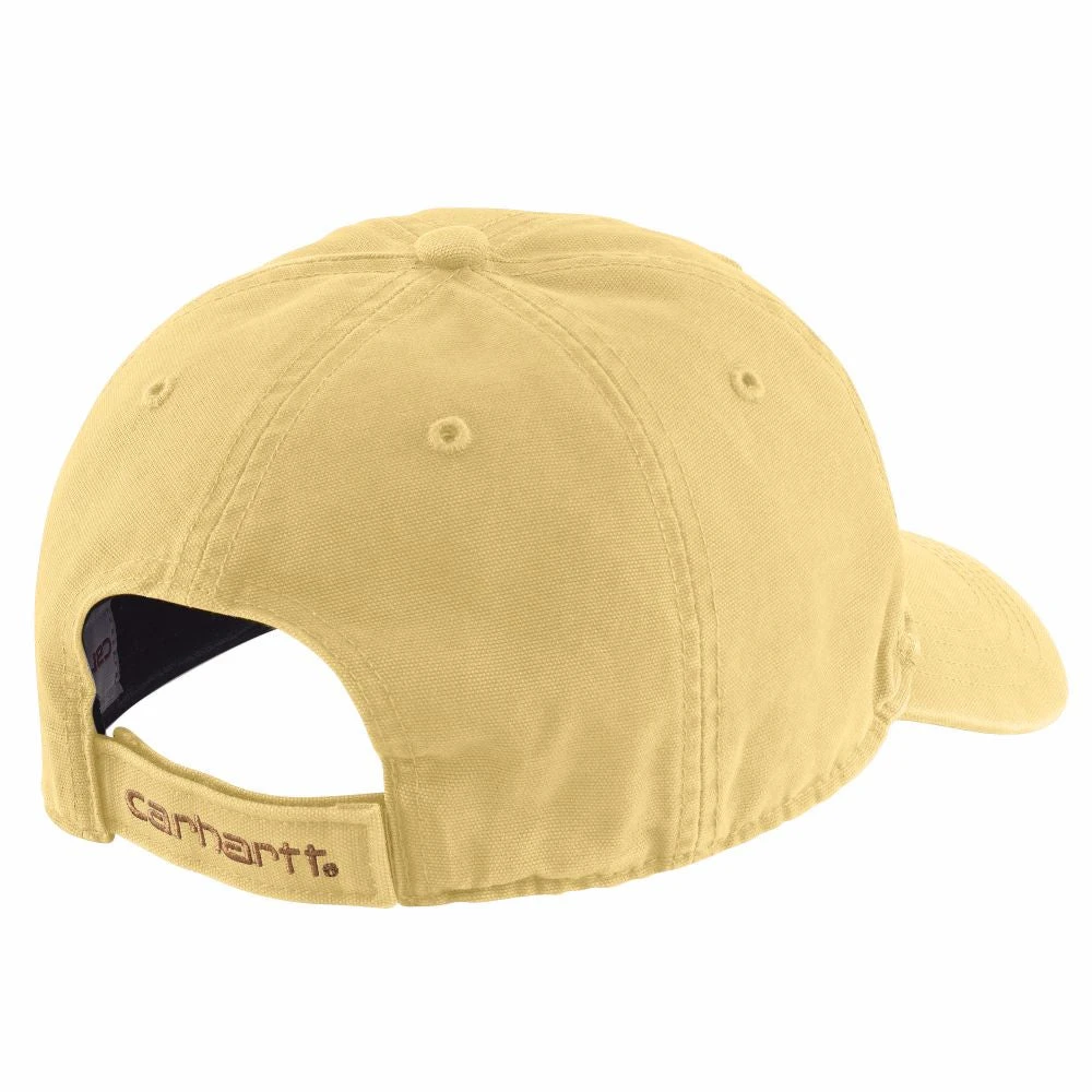 'Carhartt' Men's Adjustable Canvas Cap - Pale Sun 'Carhartt' Men's Adjustable Canvas Cap - Pale Sun -Carhartt
