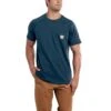 'Carhartt' Men's Midweight Force® Cotton Pocket T-Shirt - Light Huron Heather -Carhartt 100410446 MF18 1024x1024@2x