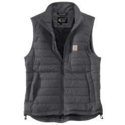 'Carhartt' Men's Rain Defender Lightweight Insulated Gilliam Vest - Shadow -Carhartt 102286 029 MF22 e 1 1024x1024@2x