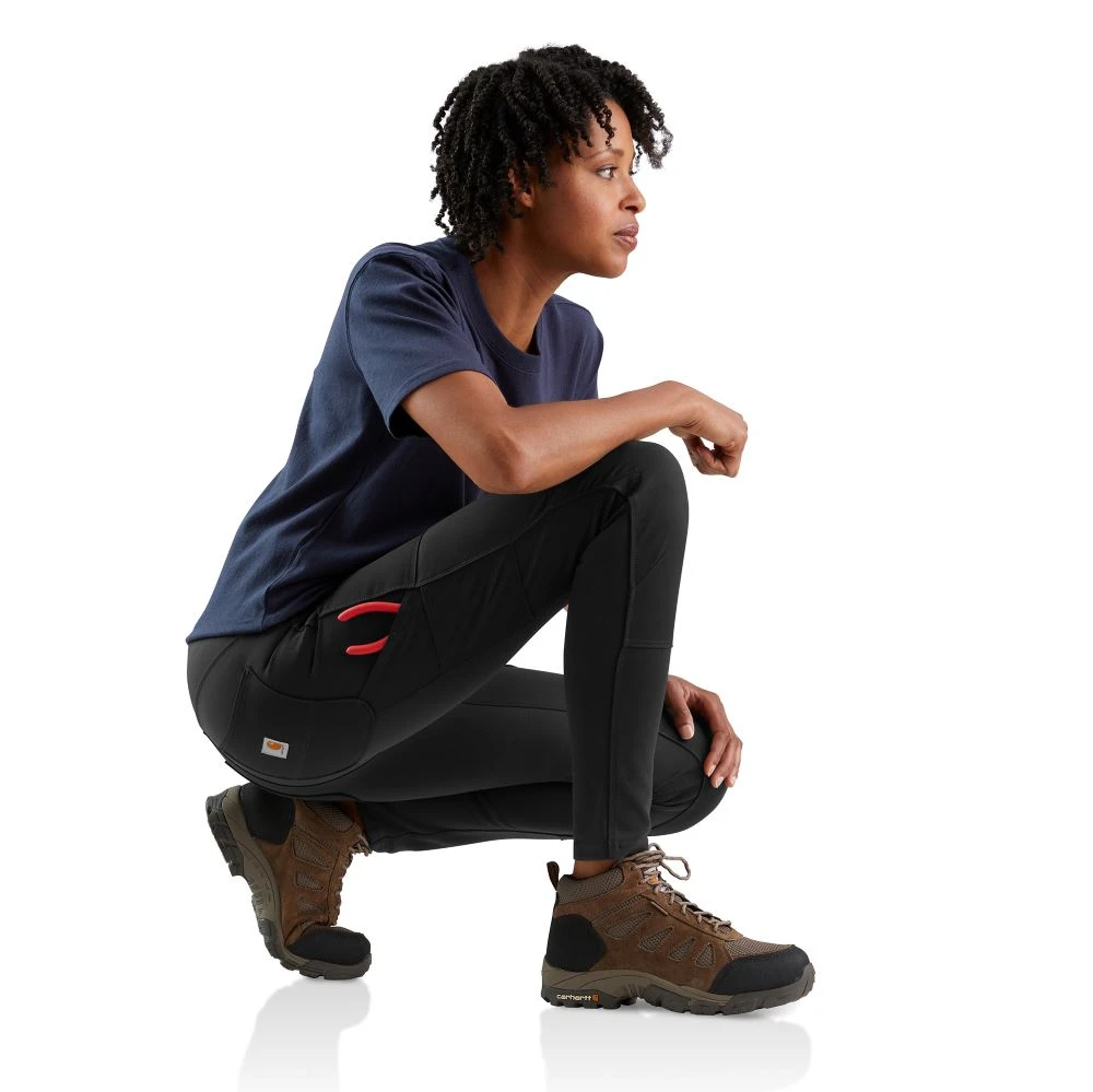 'Carhartt' Women's Fitted Midweight Utility Legging - Black 'Carhartt' Women's Fitted Midweight Utility Legging - Black -Carhartt