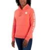 'Carhartt' Women's Clarksburg Logo Sleeve Graphic Hoodie - Electric Coral 1 'Carhartt' Women's Clarksburg Logo Sleeve Graphic Hoodie - Electric Coral -Carhartt 102791 Q48 WF22 b 1024x1024@2x