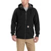 'Carhartt' Men's Rain Defender® Midweight Sherpa Lined Full Zip Sweatshirt - Black -Carhartt 1033083001 MF18 1024x1024@2x
