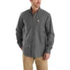 'Carhartt' Men's Rugged Flex®Rigby Work Shirt - Gravel 2 'Carhartt' Men's Rugged Flex®Rigby Work Shirt - Gravel -Carhartt 103554039 MF19 1024x1024@2x