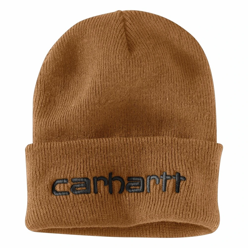 'Carhartt' Men's Insulated Cuffed Beanie - Carhartt Brown 'Carhartt' Men's Insulated Cuffed Beanie - Carhartt Brown -Carhartt