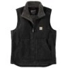 'Carhartt' Men's Duck Sherpa Lined Vest - Black -Carhartt 104277 BLK MF22 e 2 1024x1024@2x