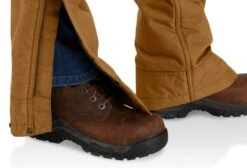 'Carhartt' Women's Loose Fit Duck Insulated Biberall - Carhartt Brown -Carhartt 104694 BRN FI01 WF22 b 1024x1024@2x