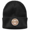 'Carhartt' Knit Cuffed Craftsman Patch Beanie - Black