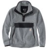 'Carhartt' Women's Fleece 1/4 Relaxed Fit Fleece Jacket - Granite Heather -Carhartt 104922 020 WF22 e 1 1024x1024@2x