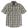 'Carhartt' Men's Rugged Flex Relaxed Fit Lightweight Snap Front Short Sleeve Plaid - Elm 1 'Carhartt' Men's Rugged Flex Relaxed Fit Lightweight Snap Front Short Sleeve Plaid - Elm -Carhartt 105198 ELM MS22 e 2 1024x1024@2x