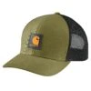 Carhartt Men's Rugged Flex Twill Mesh-Back Logo Patch Cap - True Olive 2 Carhartt Men's Rugged Flex Twill Mesh-Back Logo Patch Cap - True Olive -Carhartt 105216 G78 MS22 V2 1024x1024@2x