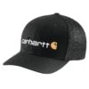 'Carhartt' Men's Rugged Flex Fitted Canvas Mesh-Back Logo Graphic Cap - Black 2 'Carhartt' Men's Rugged Flex Fitted Canvas Mesh-Back Logo Graphic Cap - Black -Carhartt 105353 N04 MS22 2 1024x1024@2x