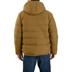 'Carhartt' Men's Montana Loose Fit Insulated Jacket-Level 4 Extreme Warmth Rating - Oak Brown -Carhartt 105474 B33 AVB MF22 b 1024x1024@2x