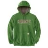 'Carhartt' Men's Midweight Felt Logo Hoodie - Arborvitae Heather -Carhartt 105494 L01 MF22 e 2 1024x1024@2x