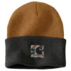 'Carhartt' Men's Knit Camo Patch Beanie - Carhartt Brown 1 'Carhartt' Men's Knit Camo Patch Beanie - Carhartt Brown -Carhartt 105523 BRN MF22 e 1024x1024@2x