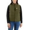 'Carhartt' Women's Montana Reversible Insulated Vest - Basil -Carhartt 105607 G72 WF22 b 1024x1024@2x