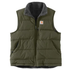 'Carhartt' Women's Montana Reversible Insulated Vest - Basil -Carhartt 105607 G72 WF22 e 1024x1024@2x