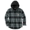'Carhartt' Men's Rugged Flex® Flannel Fleece Lined Hooded Shirt Jac - Elm -Carhartt 105621 ELM MF22 e 1024x1024@2x