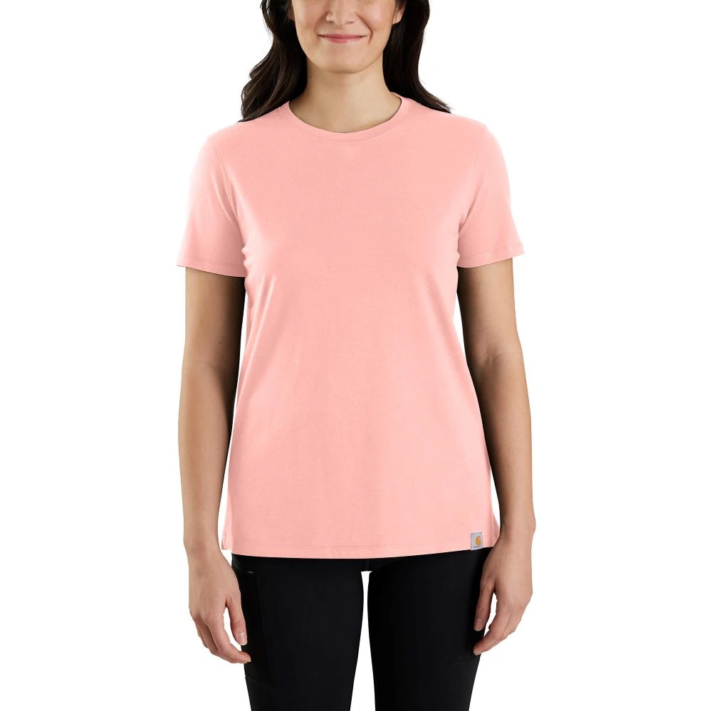 'Carhartt' Women's Lightweight Crewneck T-Shirt - Cherry Blossom 'Carhartt' Women's Lightweight Crewneck T-Shirt - Cherry Blossom -Carhartt