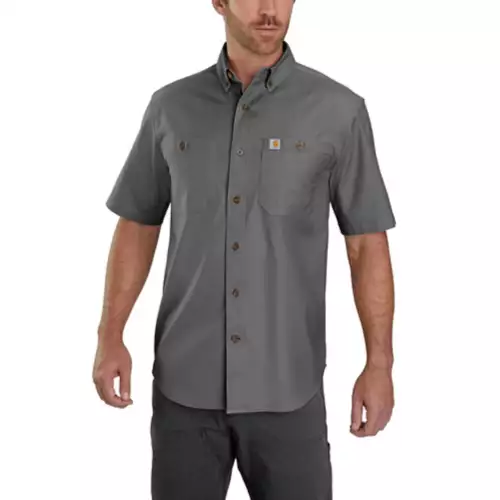 Men's Carhartt Rugged Flex Rigby Short Sleeve Work Shirt Men's Carhartt Rugged Flex Rigby Short Sleeve Work Shirt -Carhartt 19277607107