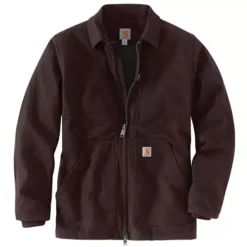 Men's Carhartt Washed Duck Sherpa Lined Jacket