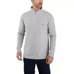 Men's Carhartt Relaxed Fit Medium Weight 1/4 Zip Shirt