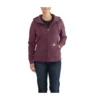 Women's Carhartt Relaxed Fit Midweight Full Zip Hoodie -Carhartt 19583606378