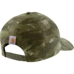 Men's Carhartt Canvas Built To Last Camo Patch Snapback Hat -Carhartt 19583606957 1