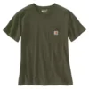 Women's Carhartt WK87 Workwear Pocket T-Shirt -Carhartt 19583609492