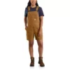 Women's Carhartt Rugged Flex Relaxed Fit Canvas Short Overalls -Carhartt 19583612466