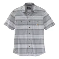 Men's Carhartt Rugged Flex® Relaxed Fit Lightweight Short-Sleeve Plaid Shirt