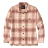 Women's Carhartt Rugged Flex Loose Fit Midweight Flannel Long-Sleeve Plaid Shirt