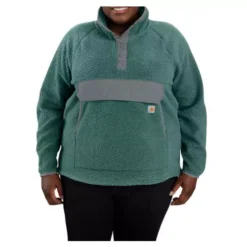 Women's Carhartt Relaxed Fit Fleece Pullover -Carhartt 19583625689 2