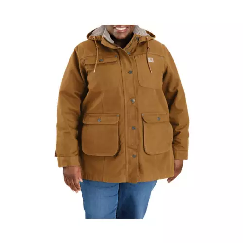 Women's Carhartt Loose Fit Washed Duck Jacket Women's Carhartt Loose Fit Washed Duck Jacket -Carhartt 19583628851 4