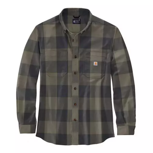 Men's Carhartt Rugged Flex Relaxed Fit Midweight Flannel Long Sleeve Shirt Men's Carhartt Rugged Flex Relaxed Fit Midweight Flannel Long Sleeve Shirt -Carhartt 19583637261