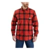 Men's Carhartt Loose Fit Heavyweight Flannel Long-Sleeve Shirt -Carhartt 19583638053