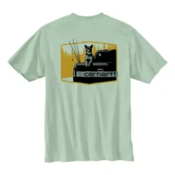 Men's Carhartt Loose Fit Heavyweight Dog Graphic Short-Sleeve Pocket T-Shirt