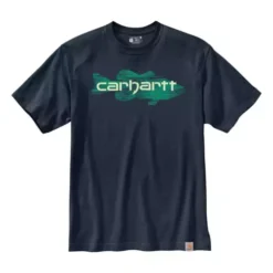 Men's Carhartt Loose Fit Heavyweight Fish Graphic Short-Sleeve T-Shirt