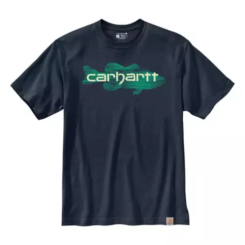 Men's Carhartt Loose Fit Heavyweight Fish Graphic Short-Sleeve T-Shirt Men's Carhartt Loose Fit Heavyweight Fish Graphic Short-Sleeve T-Shirt -Carhartt 19583655208