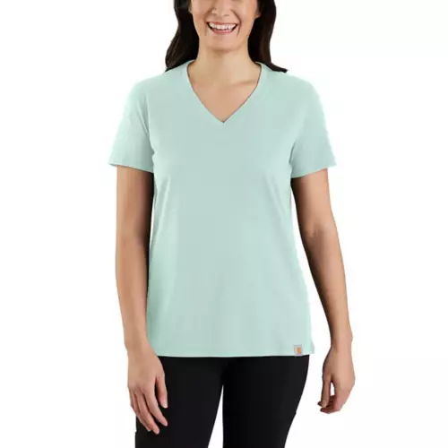 Women's Carhartt Relaxed V-Neck T-Shirt Women's Carhartt Relaxed V-Neck T-Shirt -Carhartt 19583657388