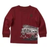 Boys' Carhartt Long-Sleeve Fire Truck T-Shirt 2 Boys' Carhartt Long-Sleeve Fire Truck T-Shirt -Carhartt 19621927438