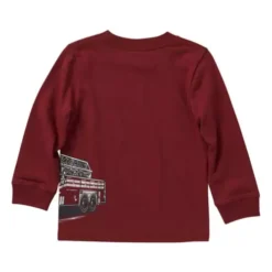 Boys' Carhartt Long-Sleeve Fire Truck T-Shirt -Carhartt 19621927438 1