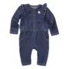 Baby Girls' Carhartt Denim Overalls