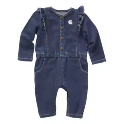 Baby Girls' Carhartt Denim Overalls